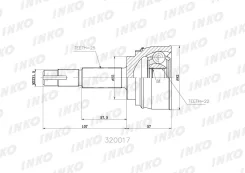 ���� �������� 25/22 | ����� ����/��� | INKO 320017 320017 ����