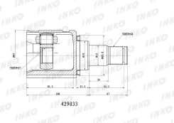 ���� ���������� 24/27 | ����� ��� | INKO 429033 429033 ����