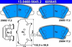 ������� ����. ���. Hyundai i30/ KIA CEED 12- Ate ���. 13-0460-5645-2 13046056452 ����