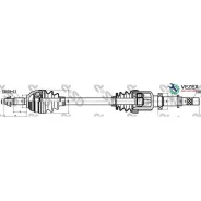 ������ � ����� Renault Logan/CLIO III 1.4-1.6 04- ����. GSP 250354 250354 ����