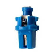 ��������� 12V T5 1SMD BAX8.7D WITH CAP BLUE 2-164 2164 ����