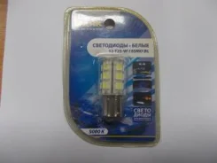 ��������� 12V T25 18SMD BA15S(�����) White 2-184 2184 ����