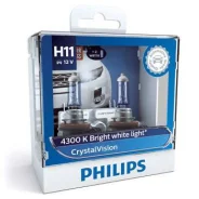 ����� Philips 12362 CVSM H11 Crystal Vision (2��) 12362CVSM ����