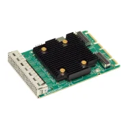 ������� Broadcom SAS 9502-16i SGL () OCP 3.0, PCIe v4 x8, Tri-Mode SAS/SATA/NVMe 12G HBA, 16port(2*int SFF8654), 3816 IOC, SGL {5} (007493) HBA- ����