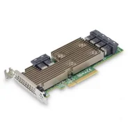 ������� Broadcom 9305-24i SGL (05-25699-00 / 03-25699-02007) PCIe 3.0 x8 LP, SAS/SATA 12G HBA, 24port(6*int SFF8643), 3224 IOC HBA- ����