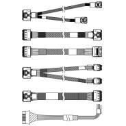 ������������� �������� Lenovo ThinkSystem SR650 V3 2.5" Chassis Front BP1 SAS/SATA Cable Kit ����