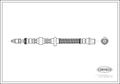 ����� ��������� ��� 19035876 Corteco 19035876 ����
