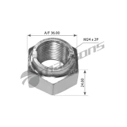 ����� ����� ������� ���������������, M24X2X23,5 Mansons 300.198 300198 ����