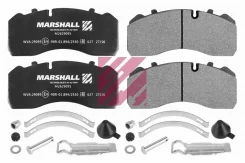 ������� �������� 29094,29093,29095 [210.5x92.7x29.8] BPW. MAN. MB. SAF Marshall M2629095 M2629095 ����