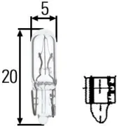 �������� ����� �������� ��� ������ 24V 1,2W BOSH 8GP002095-241 8GP002095241 ����