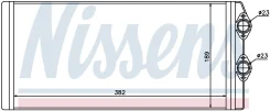 �������� ��������� �������/�������� 382x189x40 Nissens 73629 73629 ����