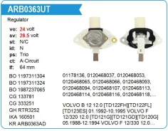 ���� ��������� ���������� 80A 082966304 Krauf ARB0363UT ARB0363UT ����
