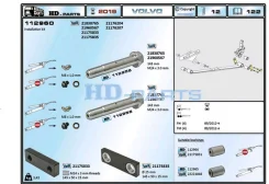 ��� �������� ������� (���. �����)-(������ +������) ��� ������ Volvo FM(4) HD-parts 112960 112960 ����