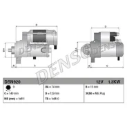 ������� 12V 1.3Kw Toyota Avensis 1.6/1.8 03-08/Corolla verso 1.6/1.8 04-09 Denso DSN920 DSN920 ����