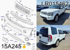 ������, RH, ��������������, � ��������� ���������������� ������ #1434# Land Rover LR015462, ������ LR015462 ����