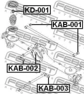 ����������� ���. ������. ������ �����.! Febest KAB002 KAB002 ����