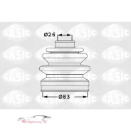 ����� Sasic �-�� �������� ����� ���������! Hyundai Santa Fe/Sonata/XG 2.0-2.5 98 ��� ����� �� 3 ��. ������� � ������ ������ �� �����. 1906017 1906017...