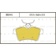 ������� ��������� �������� Citroen C4/DS4 11-Peugeot 3008/308 CC/5008 09- Blitz BB0441 BB0441 ����