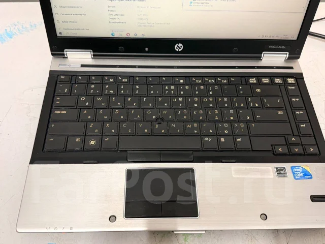 HP EliteBook 8440p. 14", 2,7����, ��� 8 ��, WiFi: 1, Bluetooth: 1 ����