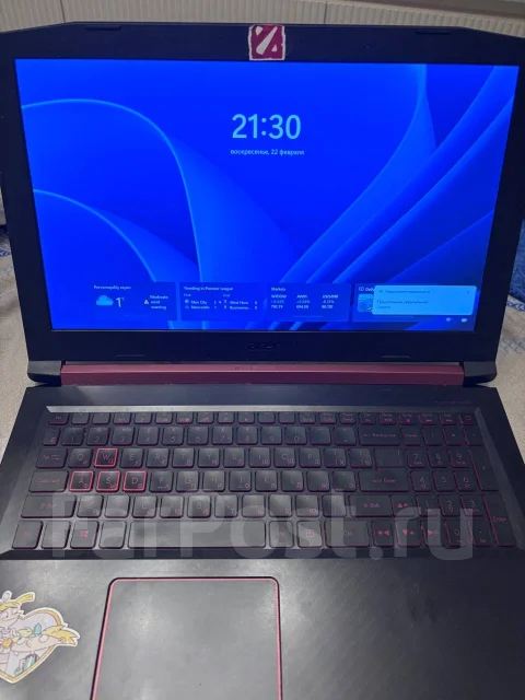 Acer Nitro 5 AN515-52. 15.6", 2,3����, ��� 6 ��, WiFi: 1, Bluetooth: 1, ����������� �� 2��. ����