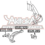 ����������� ��������� ������ �������� Lexus ES300 MCV10/VCV10 1991-1996 ASVA 0101-048 0101048 ����