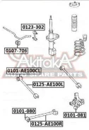 ����������� ������ ����� Toyota Corolla AE100 1991-2000 ASVA 0101-081 0101081 ����