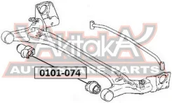 ����������� ������ ����� Toyota Allex NZE121 2001-2006 ASVA 0101-074 0101074 ����