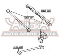 ����������� ������� ������ Toyota Camry CV30 1990-1994 ASVA 0101-084 0101084 ����