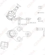 ������� �����, ������ ������ CBT85 TO Highlander/Kluger GSU40 08- GMB 01011326 01011326 ����