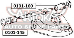 ����������� ��������� �������� ������ �������� Toyota 4Runner LN130 1989-1995 ASVA 0101-145 0101145 ����