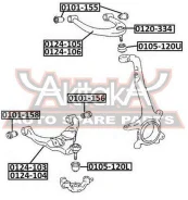 ����������� ��������� �������� ������ Toyota LAND Cruiser 120 Hilux/4 Runner KZN21 ASVA 0101-155 0101155 ����