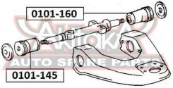 ����������� ��������� �������� ������ ������ Toyota 4Runner LN130 1989-1995 ASVA 0101-160 0101160 ����