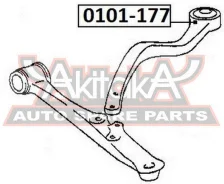 ����������� ��������� ������� ������ ������ Lexus GS300 JZS160 1997-1999 ASVA 0101-177 0101177 ����