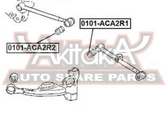 ����������� ������ ������� ���������� ���� Toyota RAV4 ACA20 2000-2003 ASVA 0101-ACA2R1 0101ACA2R1 ����