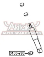 ������ ������� ������������ Toyota Toyota Hiace/Regiusace KZH100/RZH100/LH100 1989-2004 ASVA 0103-780 0103780 ����