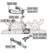 ������� ����� ������� �������� ������ Toyota MARK 2/Chaiser/Cresta GX100 1996-2001MARK 2/Chaiser/Cresta GX90 1992-1996 ASVA 0105-065 0105065 ����