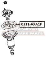 ����� ��������� ������������ Toyota RAV4 SXA1# 1993-2000 ASVA 0111-AXA1F 0111AXA1F ����