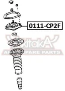 ����� ��������� ������������ Toyota Yaris NCP1#/NLP10/SCP10 1999-2005 ASVA 0111-CP2F 0111CP2F ����