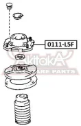 ����� ��������� ������������ Toyota Corsa/Tercel EL5#/NL50 1994-1999 ASVA 0111-L5F 0111L5F ����