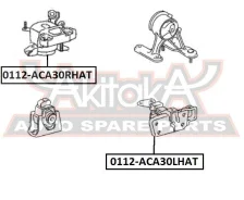 ������� ��������� ������ �������������� Toyota Toyota RAV4 ACA3#/GSA3# 2005-2013 ASVA 0112-ACA30RHAT 0112ACA30RHAT ����