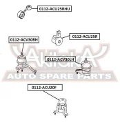 ������� ��������� ������ Toyota Toyota Kluger L/V ACU25/MCU25 4WD 2000-2007 ASVA 0112-ACU25RHU ASVA 0112ACU25RHU 0112ACU25RHU ����