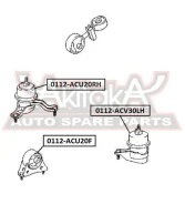 ������� ��������� ������ Toyota Toyota Kluger L/V ACU25/MCU25 4WD 2000-2007 ASVA 0112-ACU20RH 0112ACU20RH ����