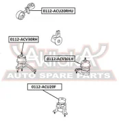 ������� ��������� ������ AT Toyota Toyota Camry ACV3#/MCV3# 2001-2006 ASVA 0112-ACV30RH 0112ACV30RH ����