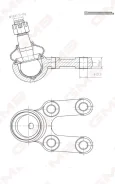 ������� ����� CBKS2 SS Musso, Korando 93- GMB 01131015 01131015 ����
