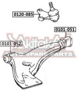 ����� ������� ������ ������ Toyota Corolla 2 EL41 1990-1994 ASVA 0120-085 0120085 ����