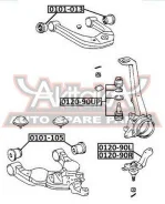 ����� ������� ������� Toyota Toyota 4Runner/Hilux SURF KZN185 1995-2002 Toyota LAND Cruiser Prado 90 1996-2002 Toyota Sequoia UCK35/UCK45 2000- Toyota...