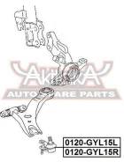 ������� ����� ������ ������ Toyota Highlander 2007-/RX 2008- ASVA 0120-GYL15R 0120GYL15R ����