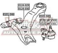 ����� ������� ����� Toyota Toyota Alphard G/V ANH10/MNH10 2002- Toyota Alphard G/V ANH15/MNH15 4WD 2002- Toyota Camry ACV30/MCV30 2001-2006 Toyota Est...