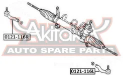 ���������� ������� ������ Toyota RAV4 2000-Scion TC ANT10 2004- ASVA 0121-116R 0121116R ����