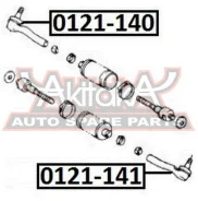 ���������� ������� ������ Lexus LX470 UZJ100 1998-2007 ASVA 0121-140 0121140 ����